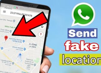 Fake location by WhatsApp (Prank)